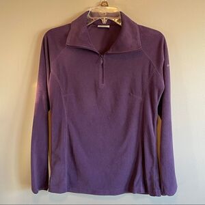 Women’s Columbia Pull over fleece size S